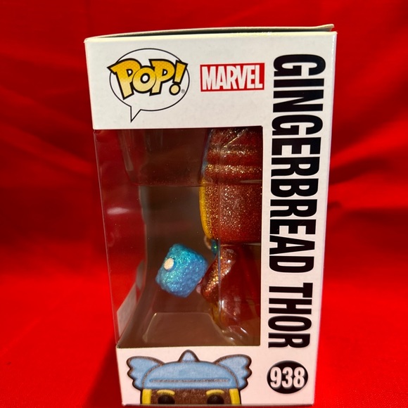 đź–¤Funko Marvel Holiday Diamond Pop! Thor Vinyl Figure Hot Topic Exclusiveđź–¤ - Picture 3 of 4